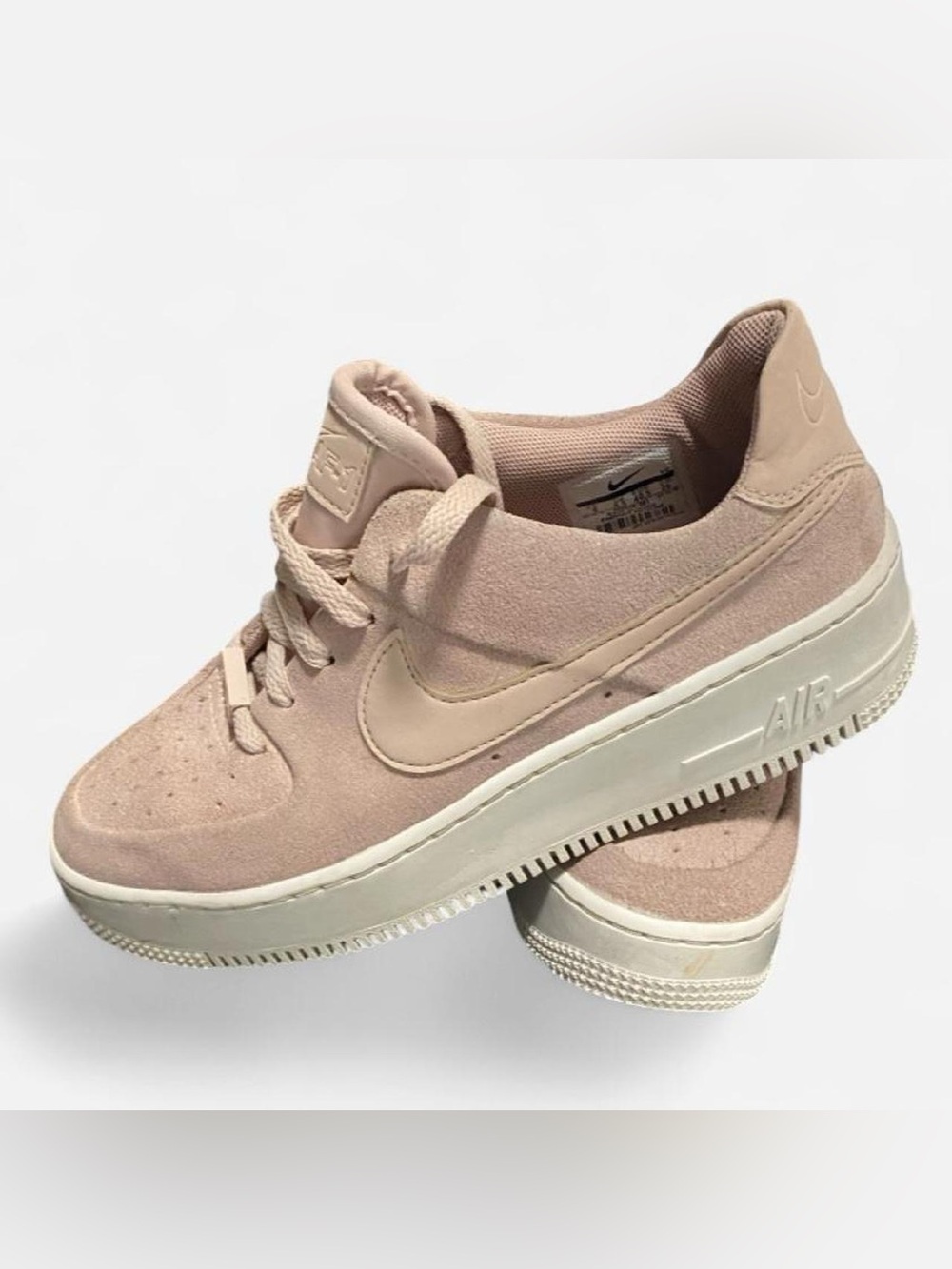 Nike Women’s Low-Top Suede Sneaker — Blush Pink